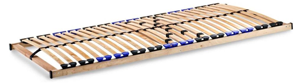 Lattenrost TwinFlex | 28 Federleisten | 5-fache Härteverstellung | zur Selbstmontage | geeignet für alle Matratzen | 140 x 200 cm