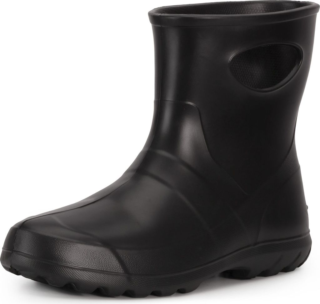 Ladeheid Damen federleichte Eva Gummistiefel LA-752 (Schwarz (Ohne Unteranzug), 38 EU)