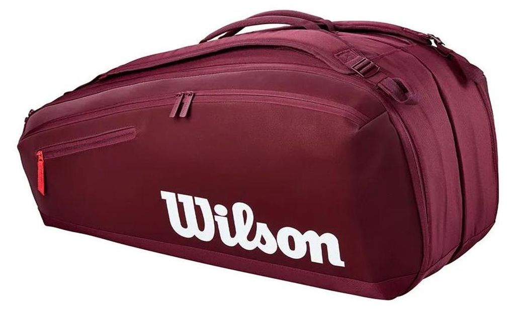 Wilson Tennistasche Defyer 9R Bordeaux Rot Produktbild 