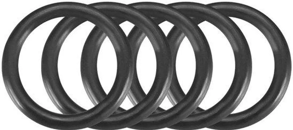 Joints toriques NBR en noir, boîte de 30 pièces de 1,5 mm à 8 mm