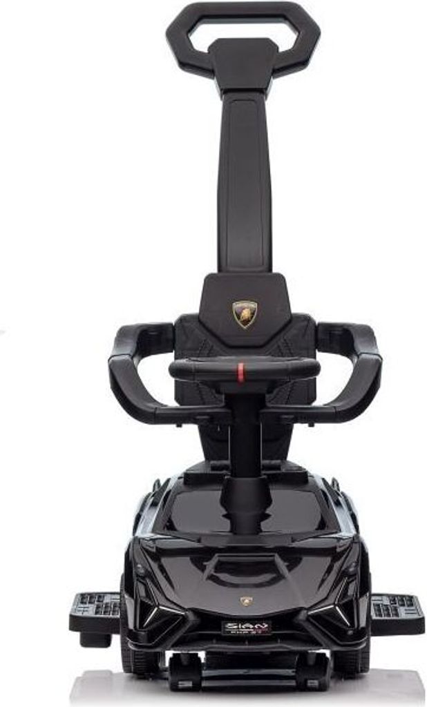 Lamborghini QLS-996T Aufsitzauto mit Anschieber Schwarz Produktbild 