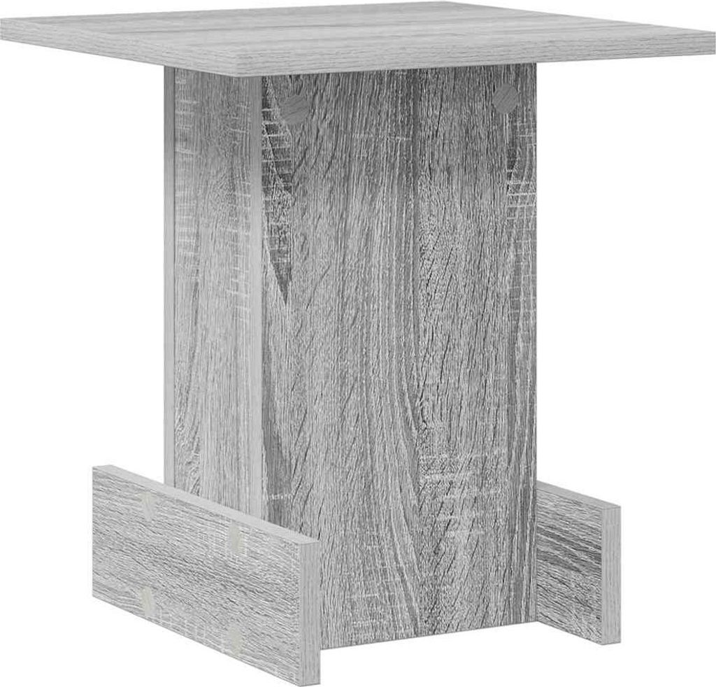 Beistelltisch Graues Sonoma 35,5 x 35 x 40 cm Holzwerkstoff