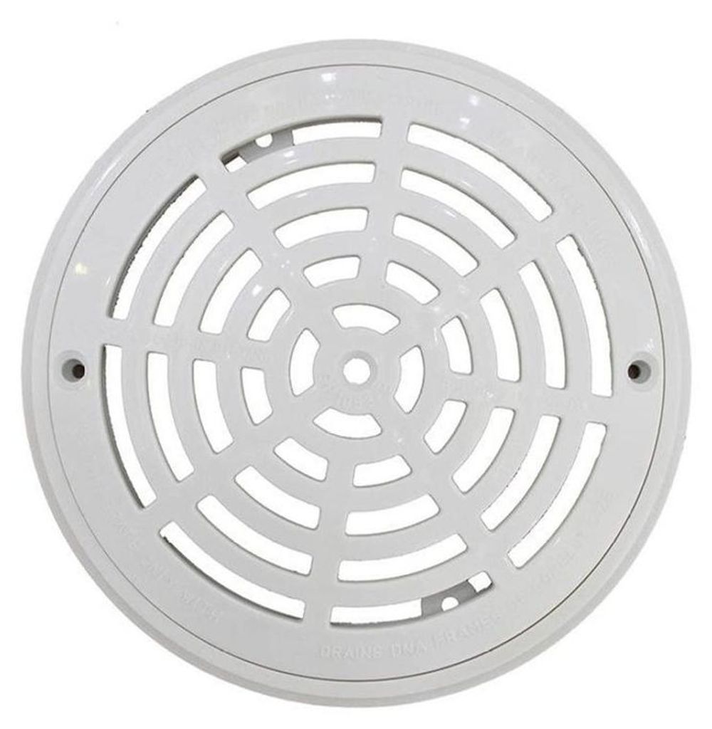Pool Hauptablauf Abdeckung Rund 203mm ABS Bodenablauf Pool Abfluss Gitter Abdeckplatte SP-1030 Ersatzteil für Schwimmbad Bodenablauf System