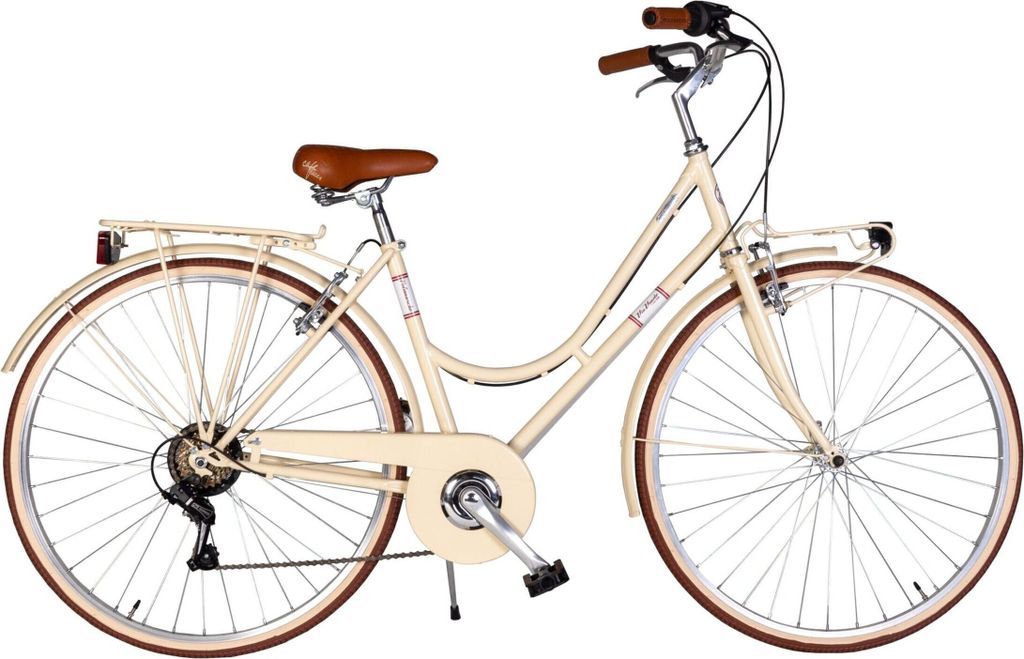 VENICE - I love Italy Retrobike 28 Zoll CONDORINO Lady, BEIGE CAPPUCCINO