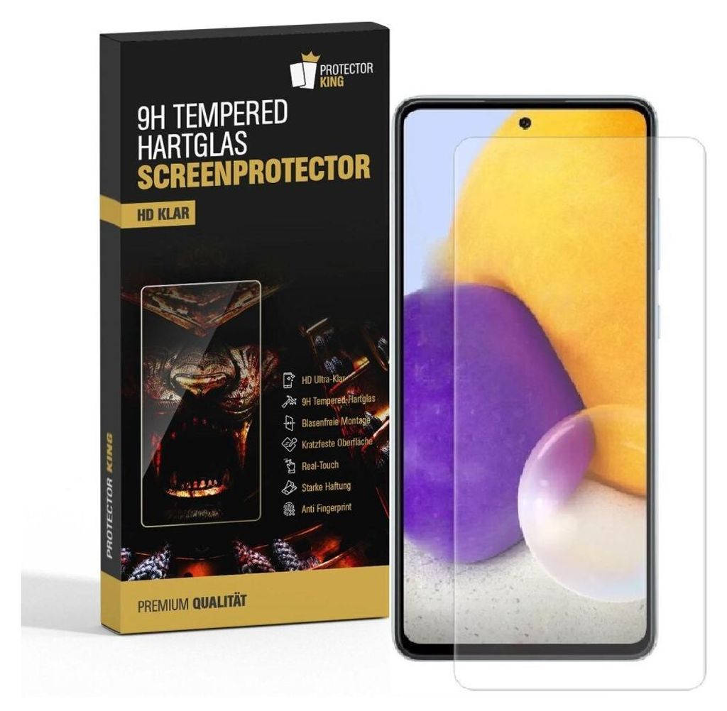 1x 9H Hartglas für Samsung Galaxy A53 Panzerfolie Produktbild 