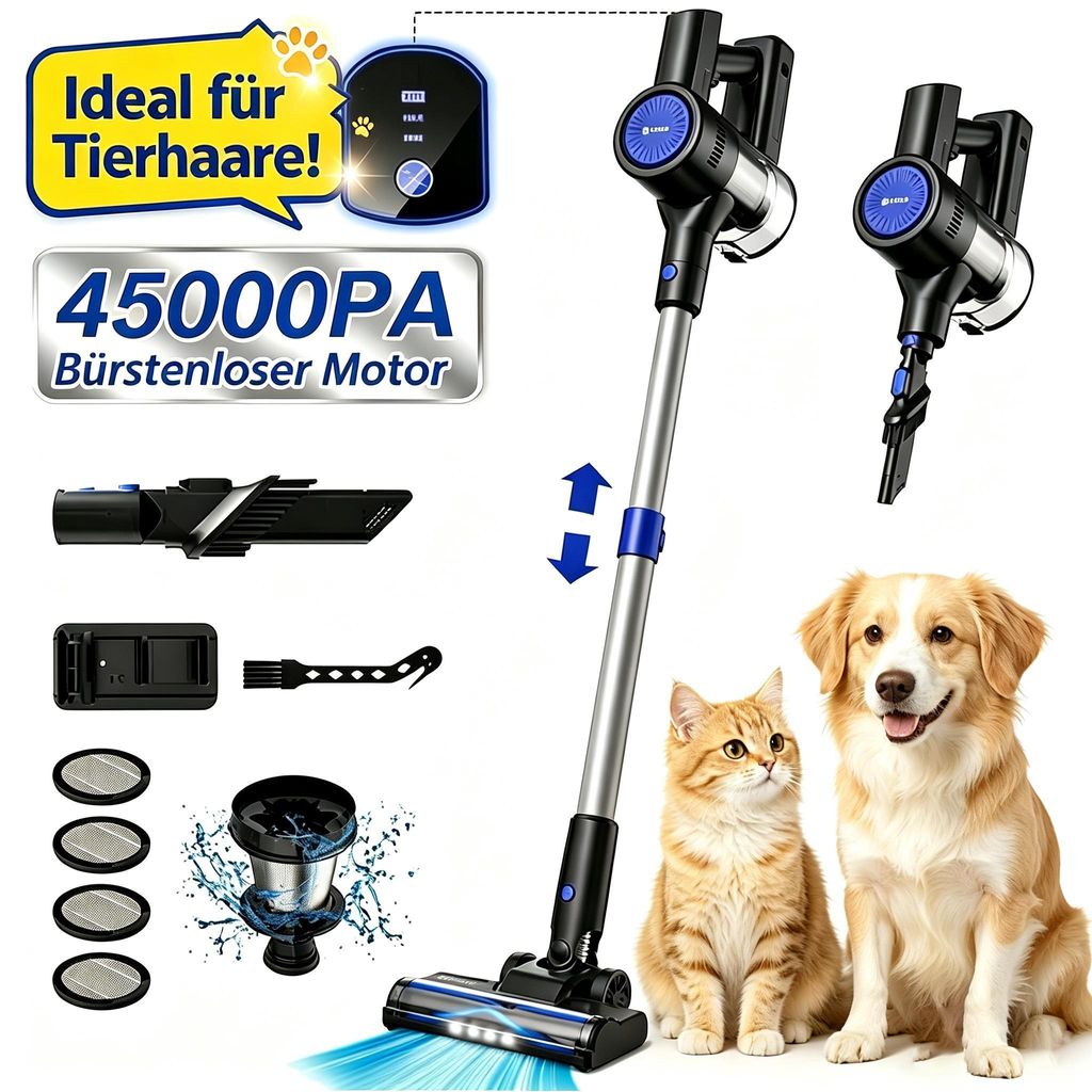Akku Staubsauger, Staubsauger Kabellos,Kabelloser Produktbild 