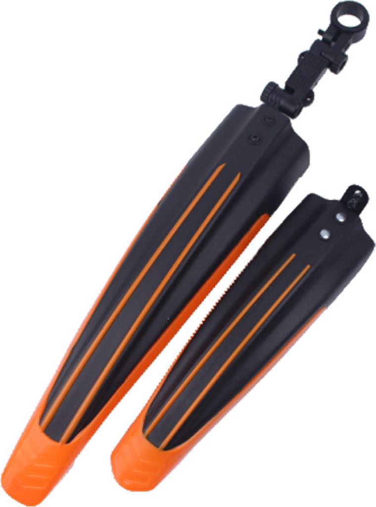 2-teiliges Fahrrad-Schutzblechset für vorne und hinten, hochfestes Antifouling-Design, universell einsetzbar, einfach zu installieren, rostfreie F...