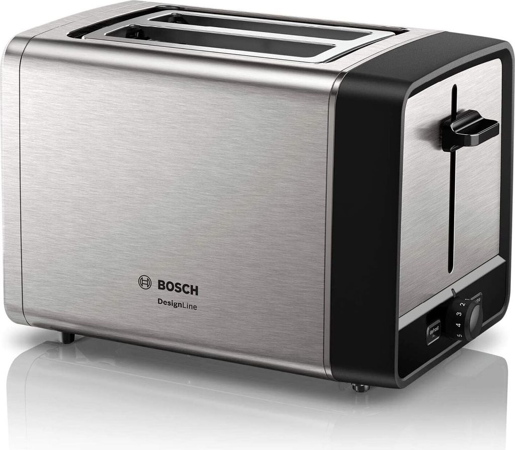 BOSCH DesignLine TAT5P420DE Grille-pain, argent Acier Image du produit 