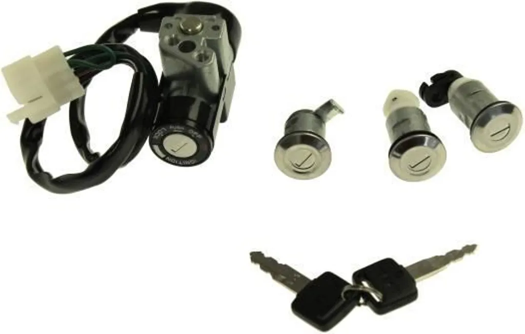 Serrure d'allumage haute résistance pour Honda Bali SJ50 SJ100 - 2 clés