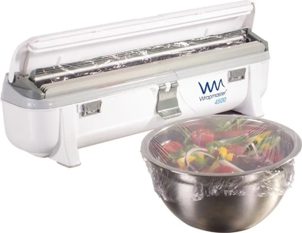 Pack distributeur Wrapmaster 4500 robuste avec 3 films de 300 mètres