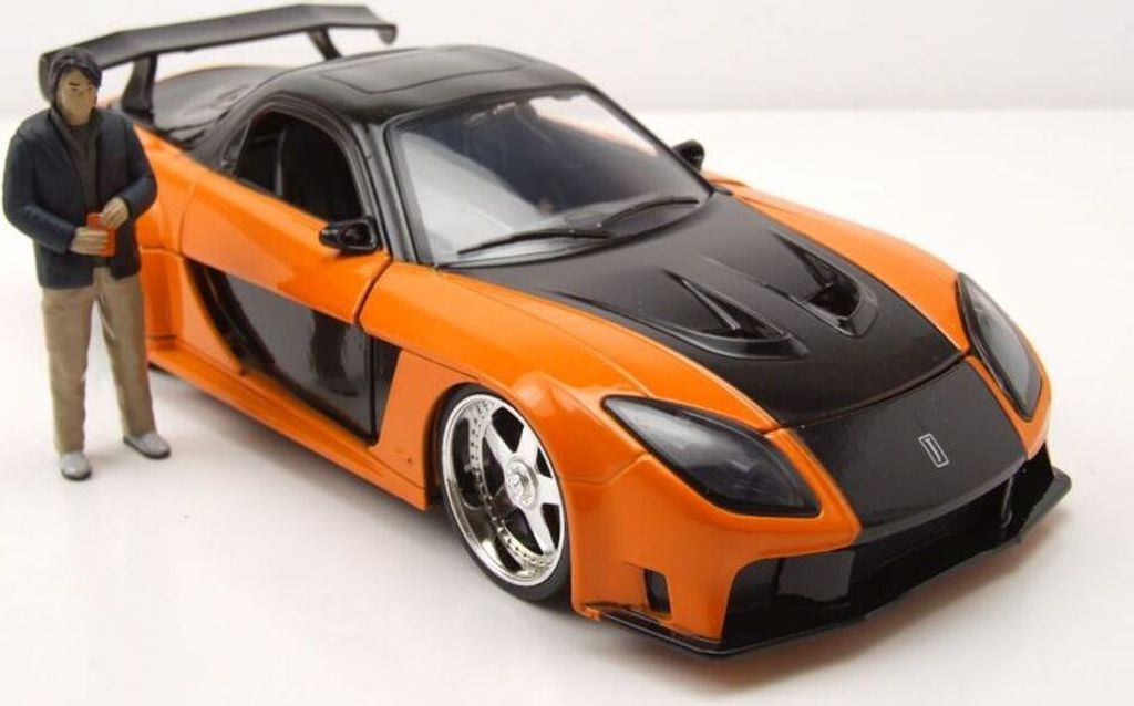 Jada – Mazda RX7 Metallisches Fahrzeug, Druckguss. Aus der Produktbild 19
