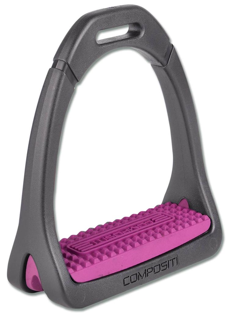 Waldhausen Steigbügel Premium Light viele Farben!, Farbe:Fuchsia, Größe:12 cm
