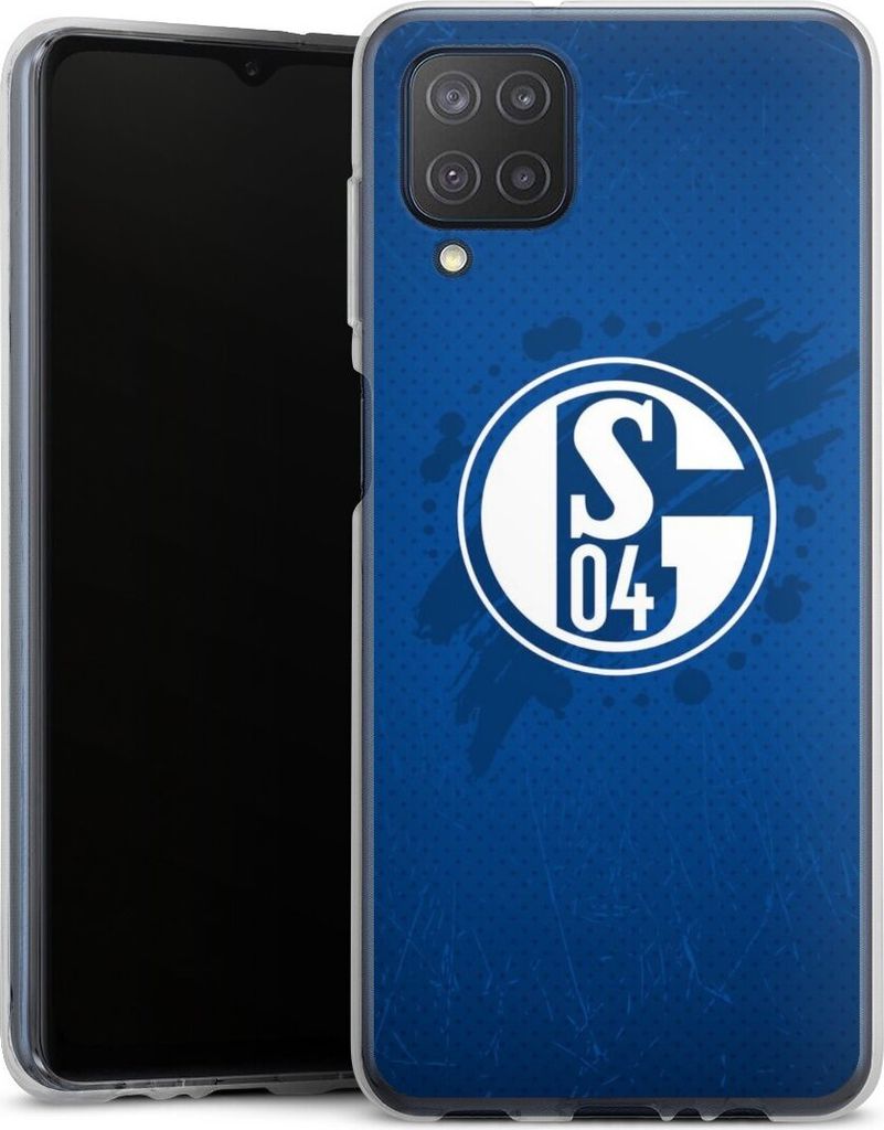DeinDesign Handyhülle für Samsung Galaxy M12 Silikon Hülle Case Smartphone Schutzhülle Bundesliga FC Schalke 04 Offizielles Lizenzprodukt