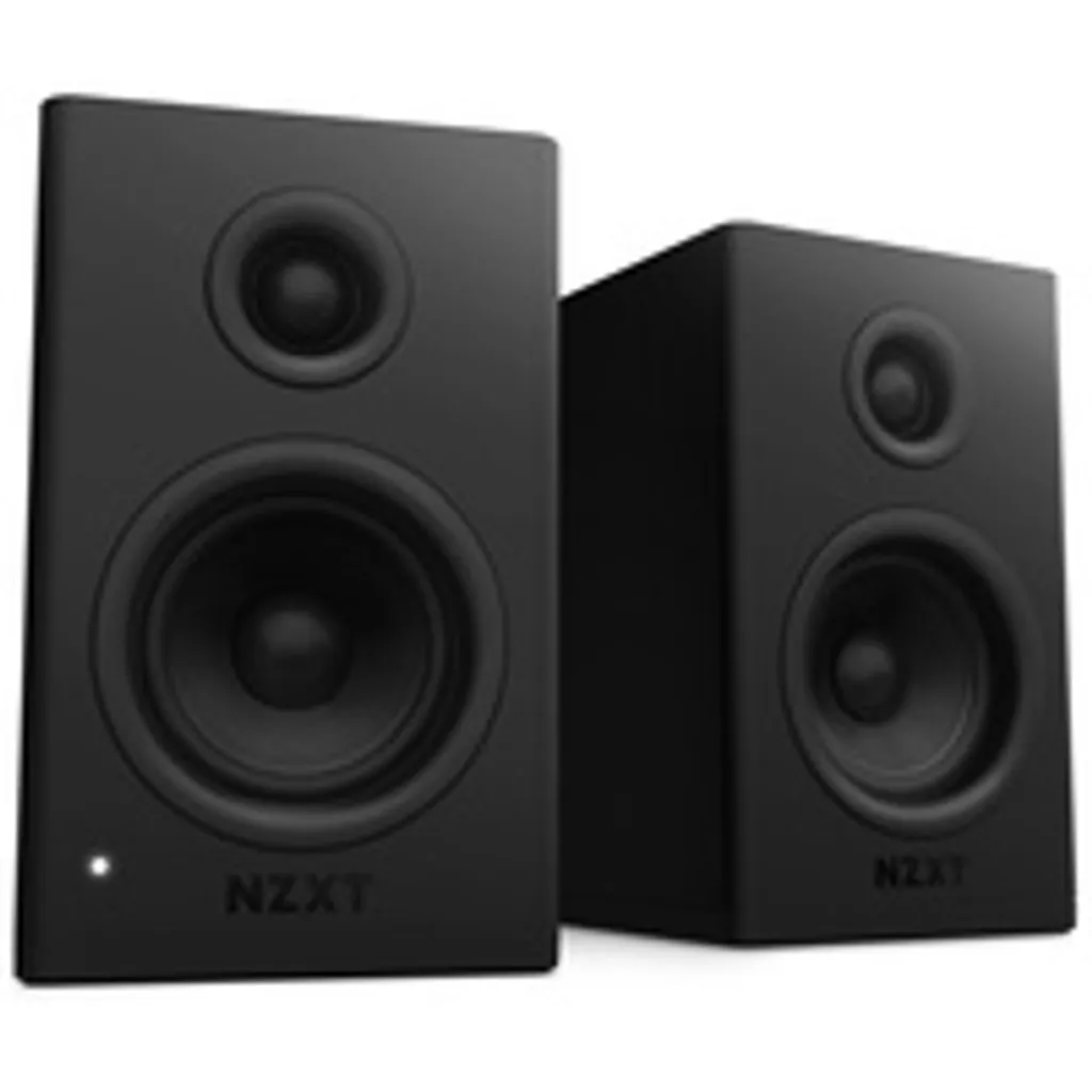 Enceintes Gaming 2.0 NZXT Relay 3\" Noir V2 - Parfait Setup PC