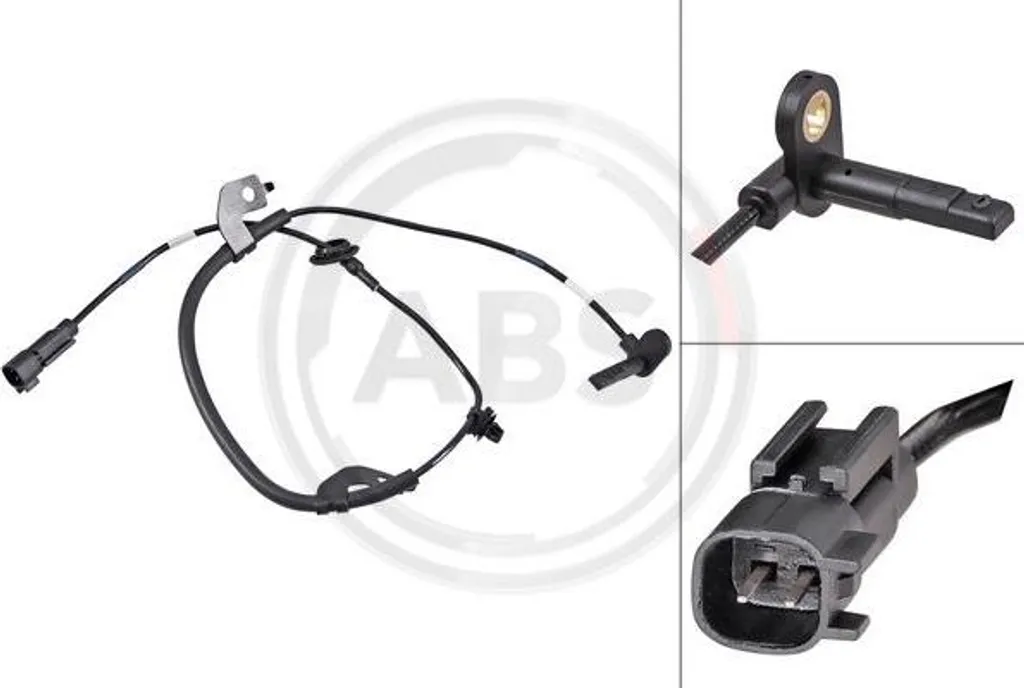 A.B.S. 31672 Capteur de vitesse de roue OE 4670A204 pour Lancer