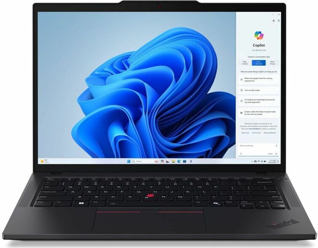 Lenovo ThinkPad T14 Gen 5 (AMD), AMD Ryzen™ 7 PRO, 3,3 GHz, Produktbild 