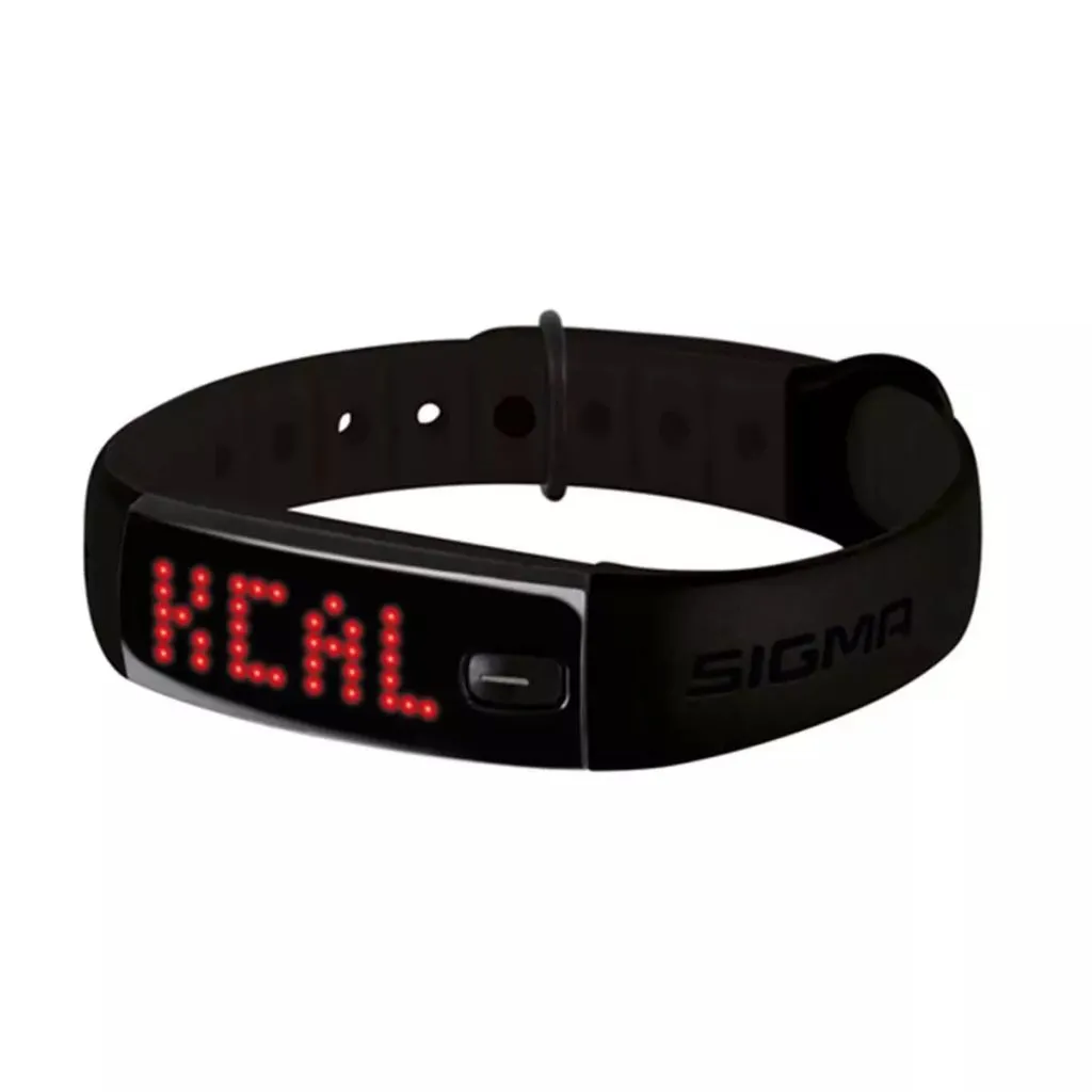 Tracker d'activité Sigma Activo Pure-Black 22913 - Bracelet Connecté Noir