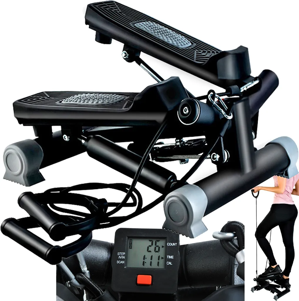 Mini Stepper Twister Rotatif pour Muscler Jambes et Abdominaux