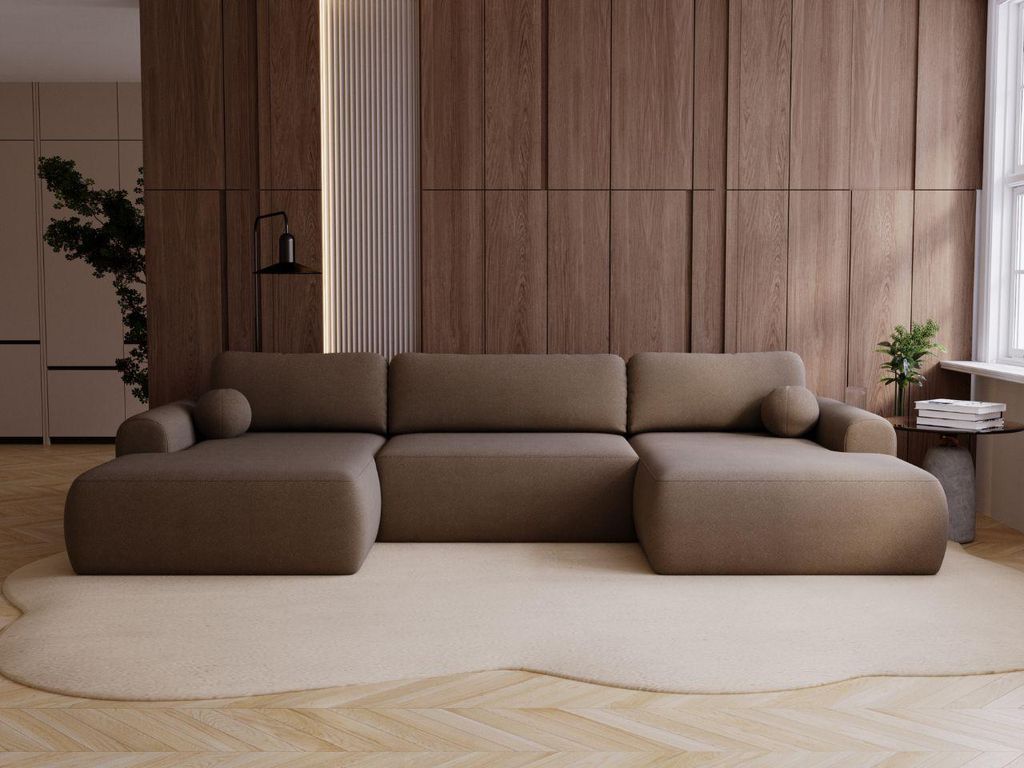 GrainGold Ecksofa U-Form Savana - Ecksofa mit Produktbild 