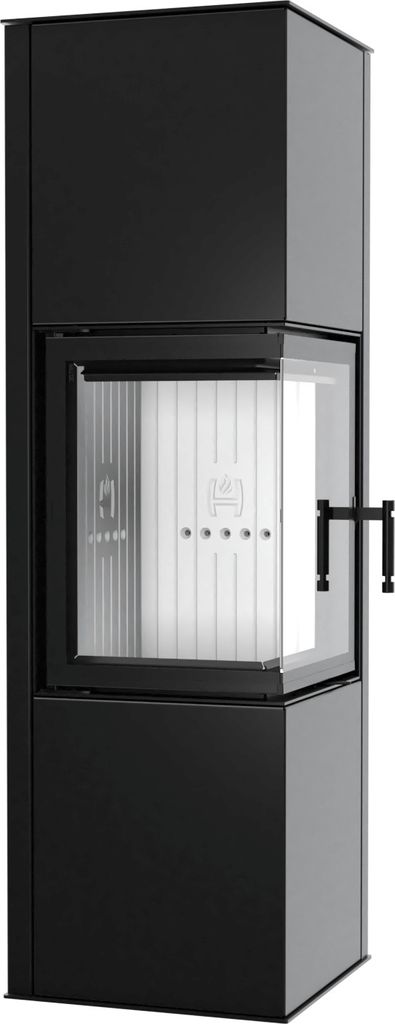 Kaminofen Hitze SIGA 6,5 kW Eckscheiben Ofen Holzofen Kamin Produktbild 