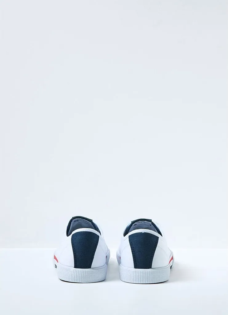 Baskets basses Pepe Jeans Brady Basic PMS30816 - Chaussures en Toile Bleu - 9