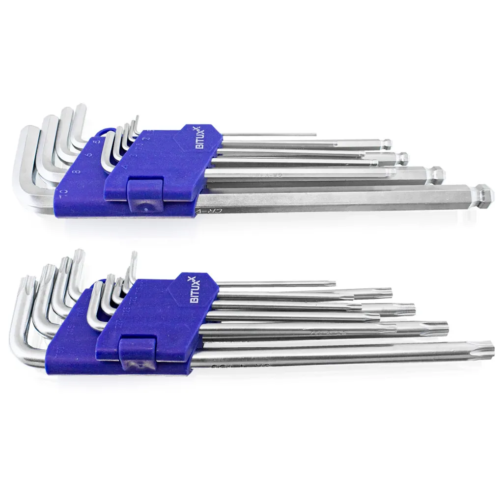 Sechskant-Kugelkopf Stiftschlüsselsatz im Garten & Heimwerken Baumarkt Werkzeuge Handwerkzeuge Werkzeugschlüssel Sechskantschlüssel 
