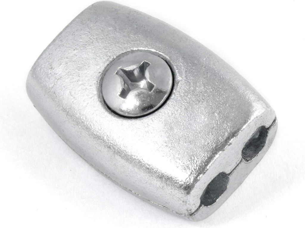 SEILKLEMMEN EIFORM verzinkt 2mm 10 Stück Klemme Drahtseilklemme Seilklemme V4A