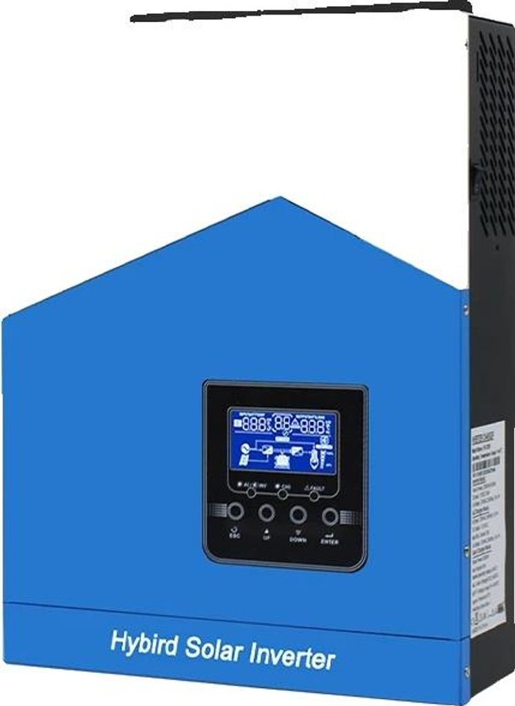 Hybrid-Solarwechselrichter, reine Sinuswelle, mehrere Batteriew Spannungen, Konnektivität, SMH-II-3.2KW-24V-WIFI