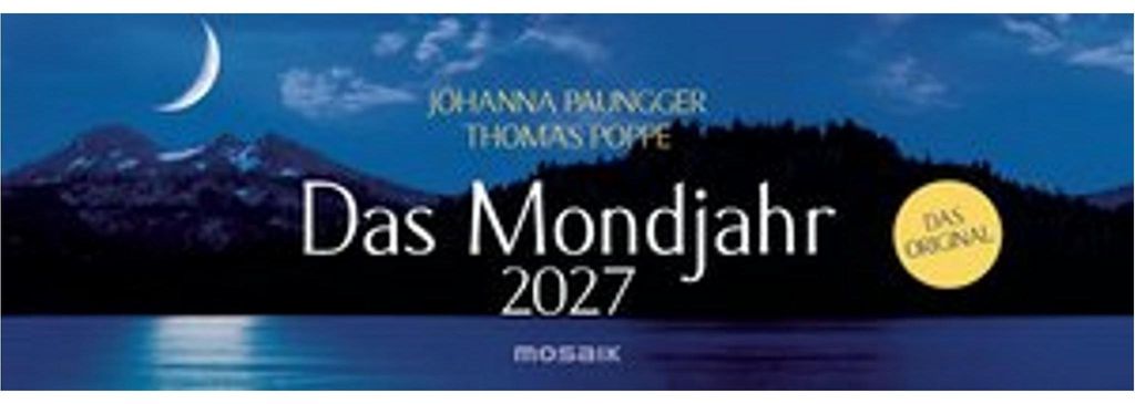 Das Mondjahr 2027 - Wochenkalender Produktbild 
