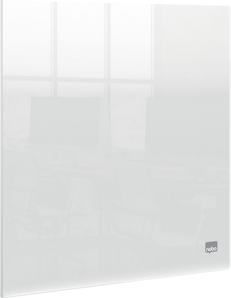 nobo Acryl-Desktop-/Wandtafel (B)450 x (T)8 x (H)450 mm randlos
