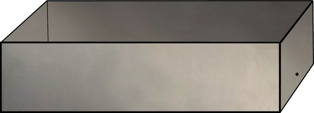 UNUS Blumenkasten A Rechteck Sichtschutz Windschutz Gartengestaltung