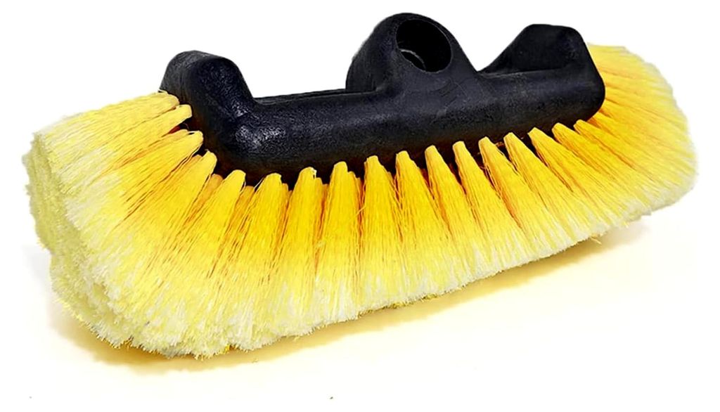 Autowaschbürste mit 30 cm weichen Borsten für Wohnmobile, LKWs und Boote
