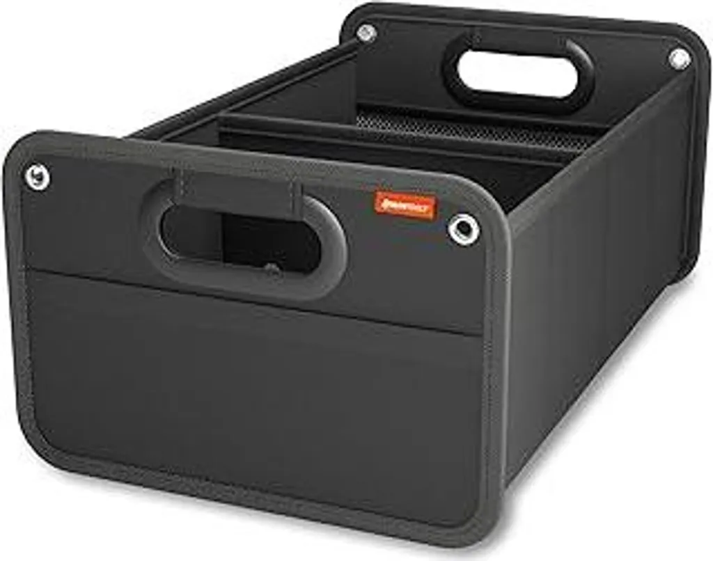 Borsa pieghevole per il bagagliaio - organizzatore per il bagagliaio dell'auto, scatola pieghevole per l'auto, borsa per l'auto - rinforzata e robusta - con velcro antiscivolo