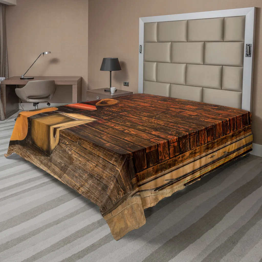 Lenzuolo Decorativo Chitarra ABAKUHAUS | 244x205 cm | Stile Pub - 1
