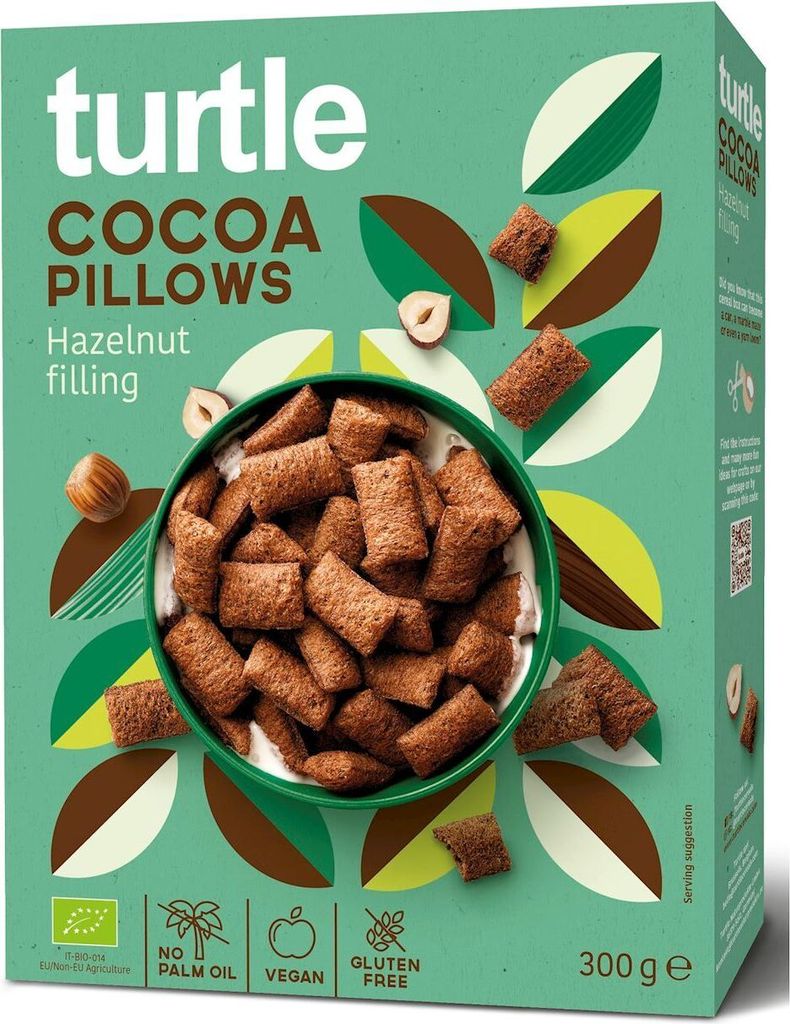 turtle Coussin croustillant fourré aux noisettes300g Image du produit 