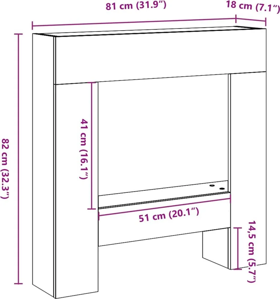 Habillage cheminée pour mur vide : la solution déco aspect bois - 8