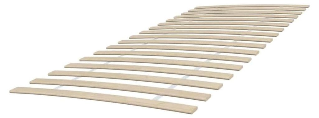 Lattenrost mit 34 Latten, 2 Stück, 100 x 200 cm