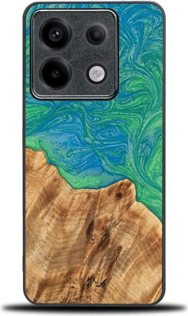 Bewood Unique Cover Neons Tokyo per Redmi Note 13 5G | Design in Legno