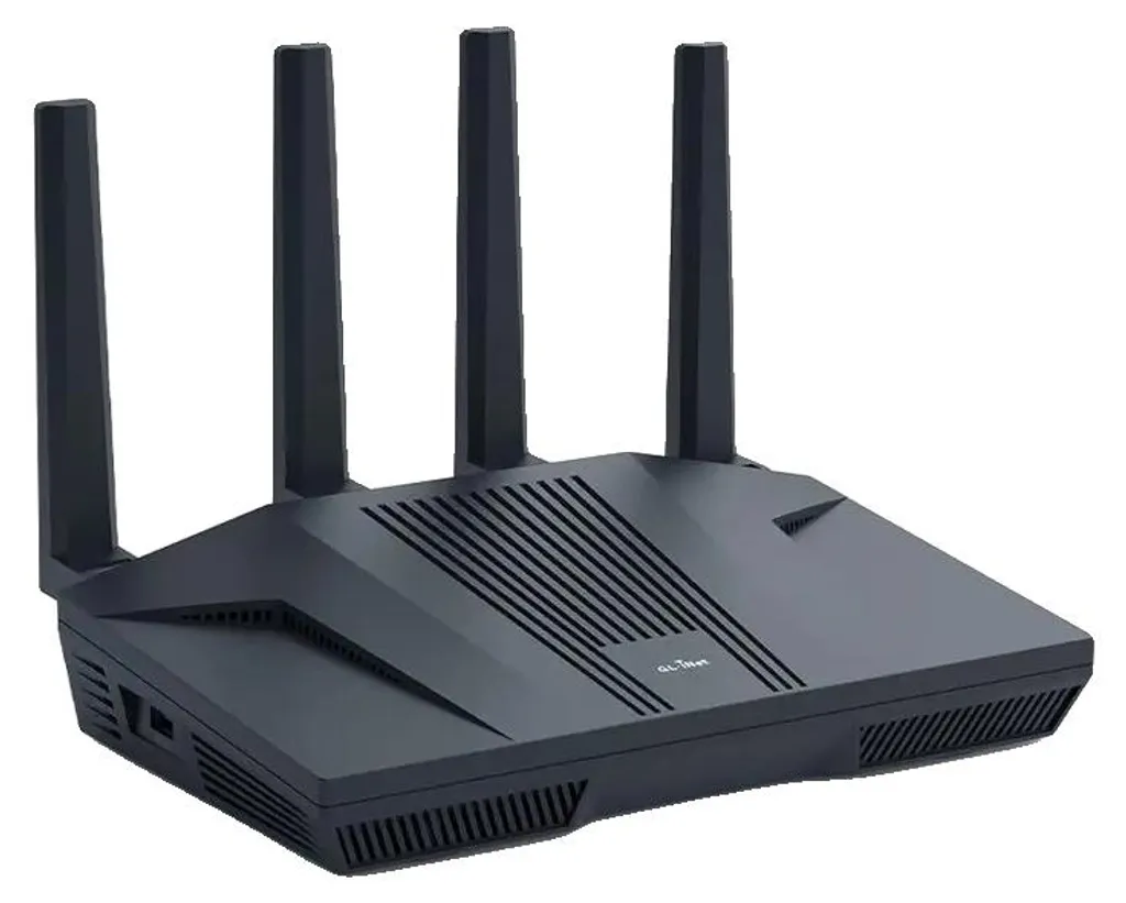 Routeur Wi-Fi 6 GL-MT6000 Flint 2 avec ports Ethernet 2,5G et prise UE