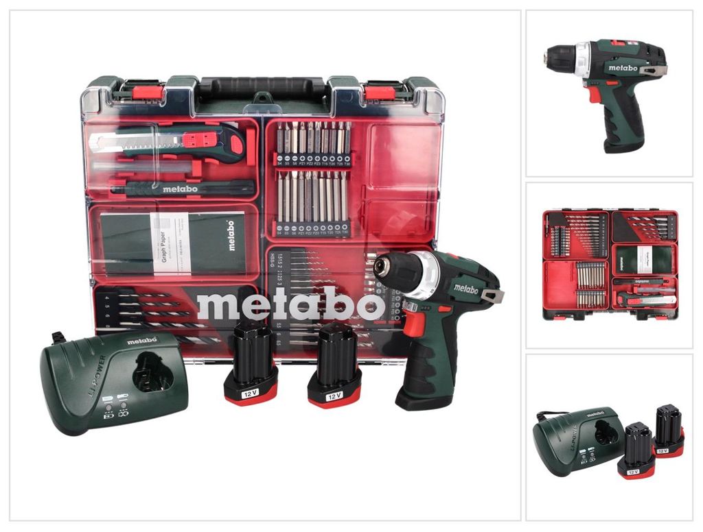 Metabo 600080880 Metabo PowerMaxx BS Basic Set Mobile Obrázok produktu 