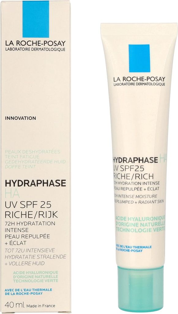 La Roche-Posay Hydraphase HA Soin riche visage SPF25, 40 ml Image du produit 