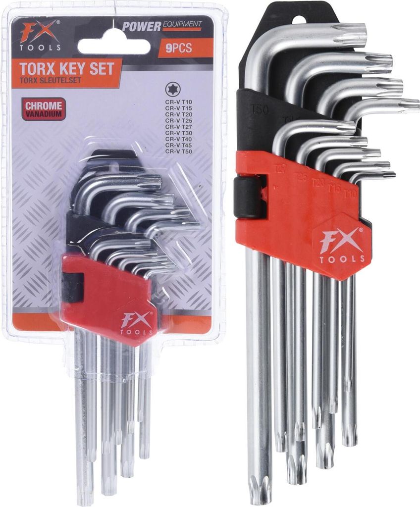 Torx Schlüsselset 9-teilig Produktbild 