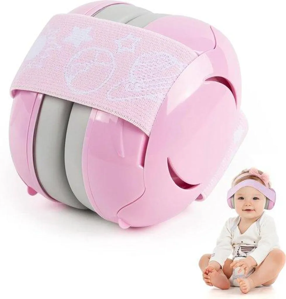 Casque bébé pour avion et concerts - Protection auditive réglable Safe