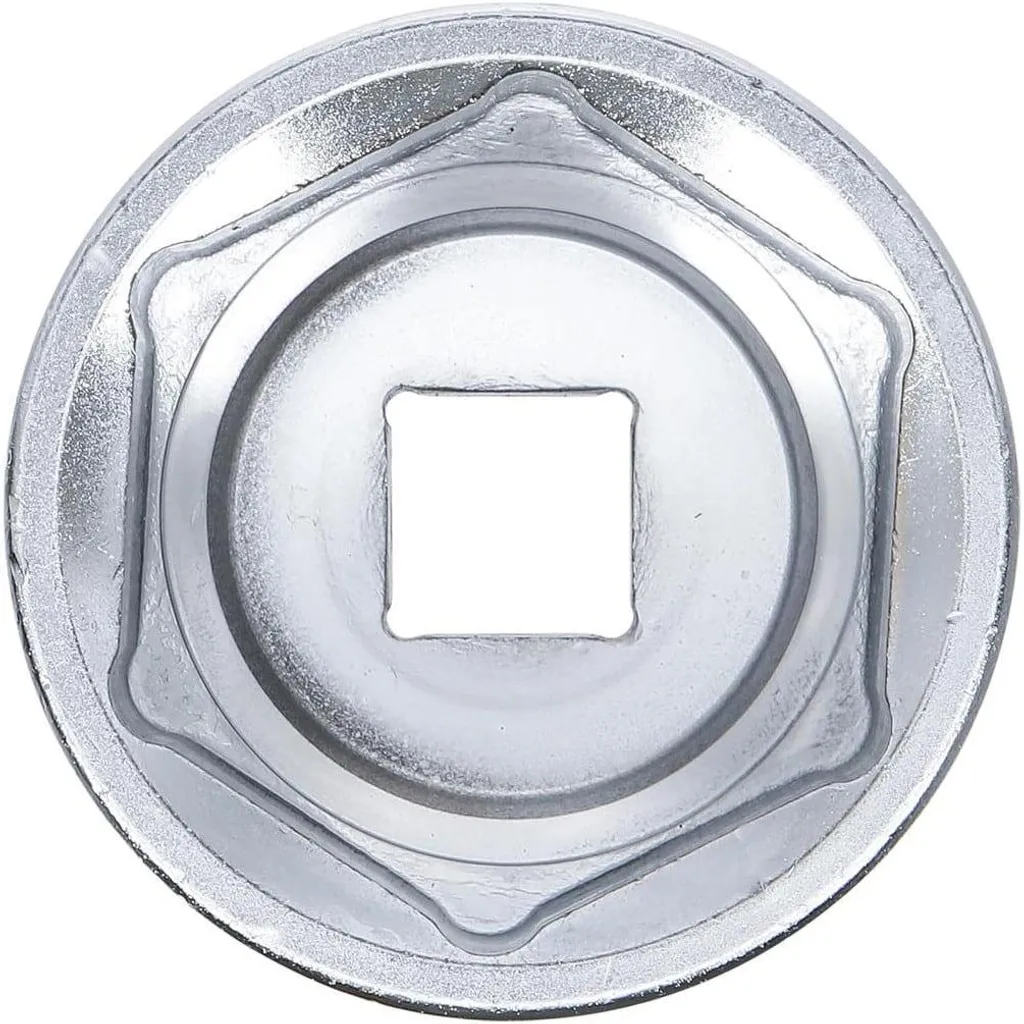 Douille pour Clé Six Pans 25 mm - Embout 1 Pouce en Acier D-Work 75 mm - 2