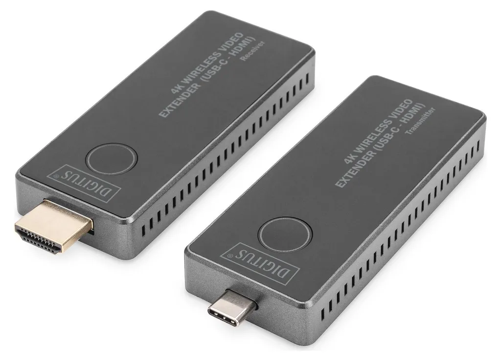 Kit Extension Vidéo sans Fil 4K USB-C HDMI 30m pour Écran et Projecteur