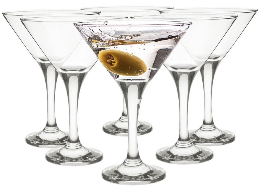 6 Martinigläser 175ml Martinischalen Cocktailschale Produktbild 