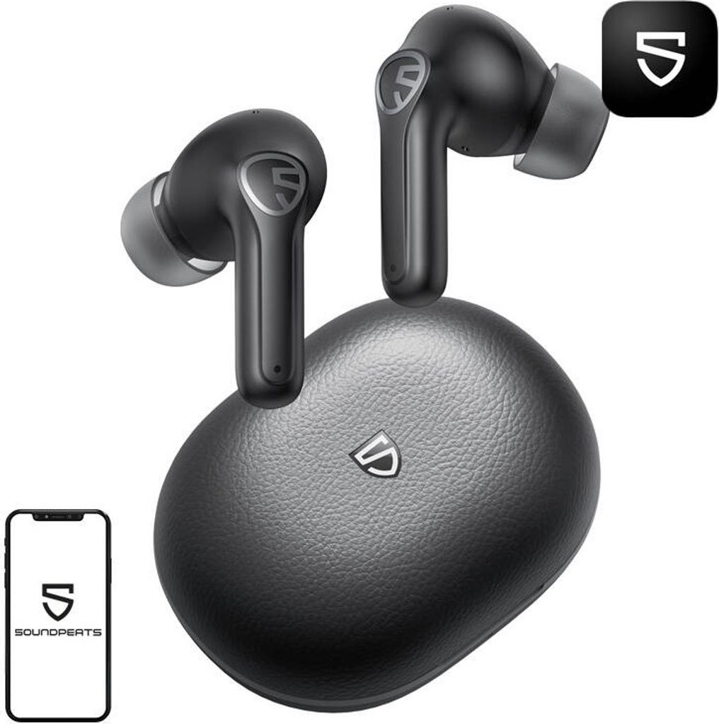 TWS Soundpeats T3 PRO ANC Kopfhörer (schwarz) Produktbild 