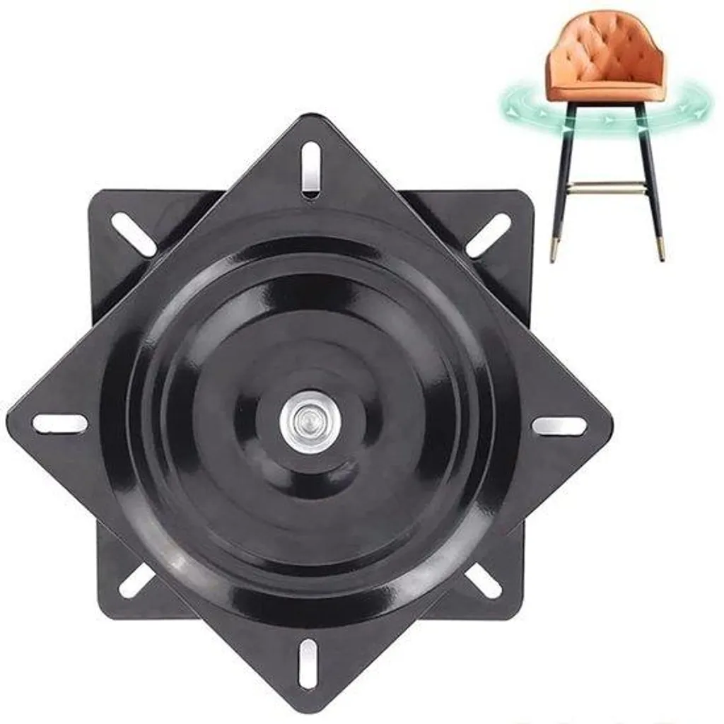Roulette pour table et bibliothèque 5 pouces pivotante 360° en métal