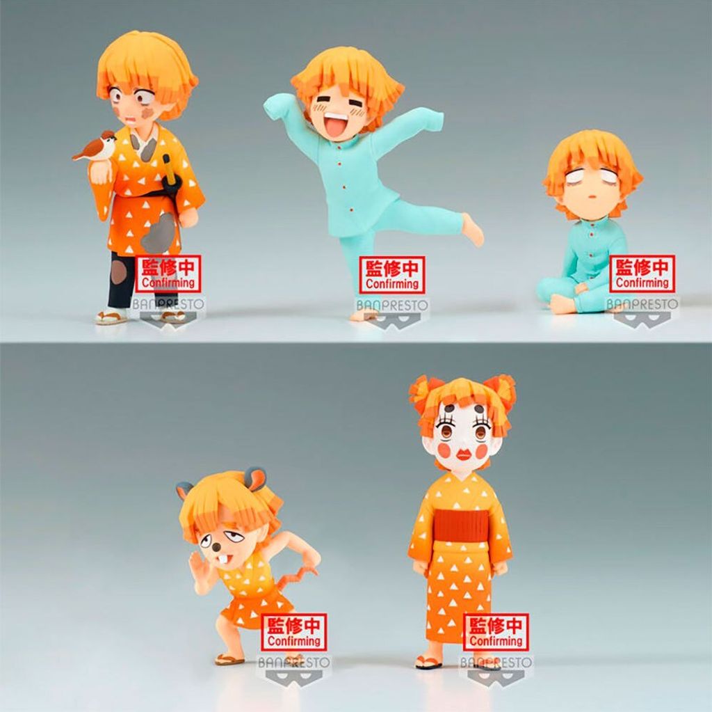 Banpresto Demon Slayer Zenitsu Agatsuma Sammelfigur 7 Cm Orange Orange One Size