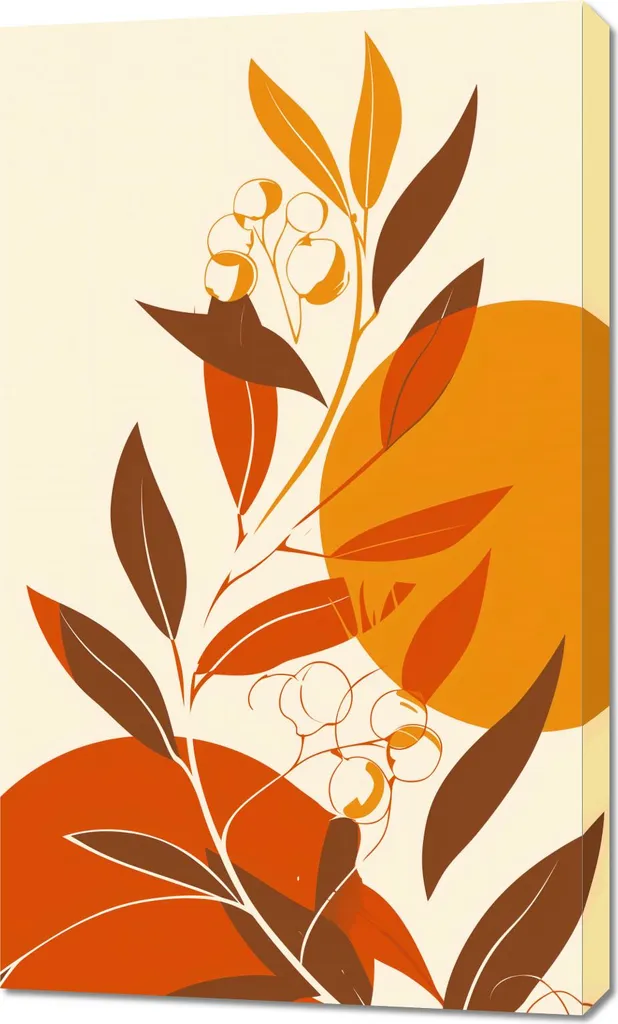 Image murale Douce brise automnale 60x100 cm - Solution déco mur vide